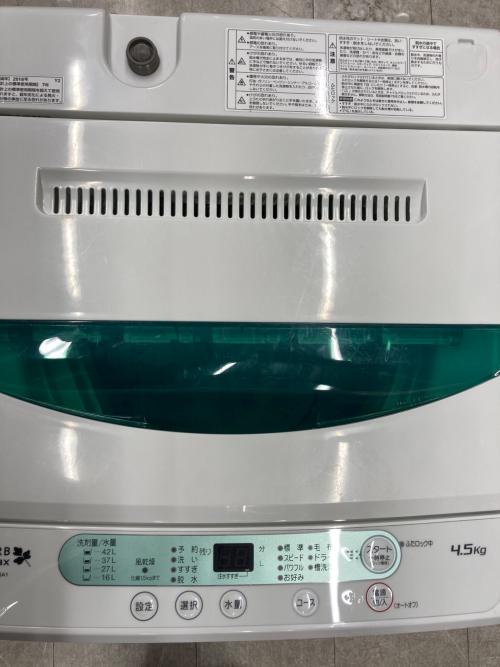 YAMADA (ヤマダオリジナル) 全自動洗濯機 4.5kg YWM-T45A1 2018年製