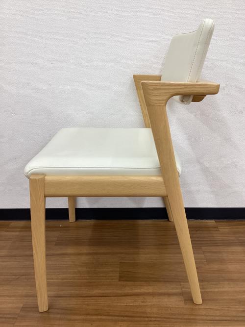 冨士ファニチア (フジファニチア) ダイニングチェアー ナチュラル koti アームレスチェア 鈴木 一司