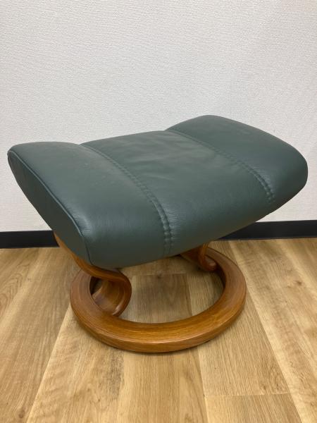 Ekornes (エコーネス) リクライニングチェアー グリーン SizeS Wing 
