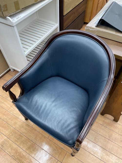 MARUNI (マルニ) アームチェアー ブリティッシュコレクション ネイビー KENT-COURT