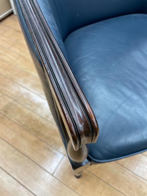 MARUNI (マルニ) アームチェアー ブリティッシュコレクション ネイビー KENT-COURT