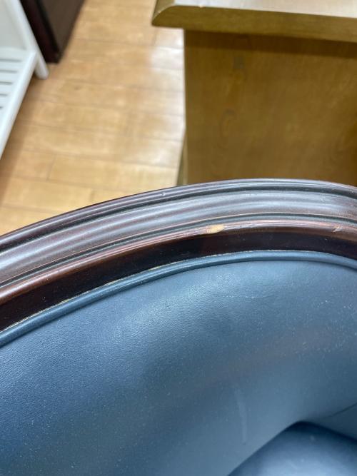 MARUNI (マルニ) アームチェアー ブリティッシュコレクション ネイビー KENT-COURT