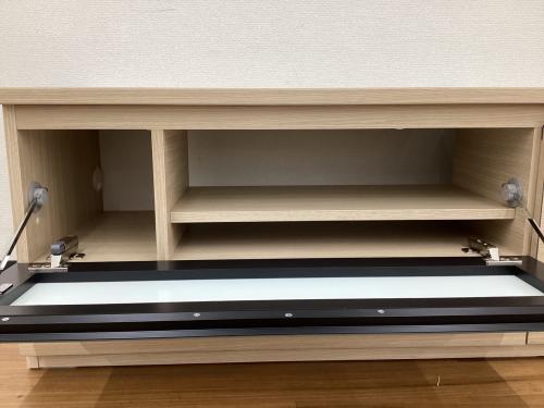 Pamouna (パモウナ) テレビボード 引出し付 フラップ扉