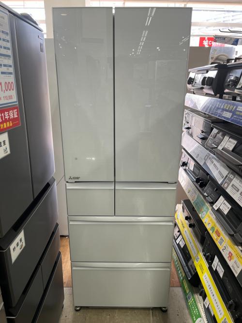 MITSUBISHI (ミツビシ) 6ドア冷蔵庫 MR-GW52TJ-W 2023年製 動作確認済み 517L