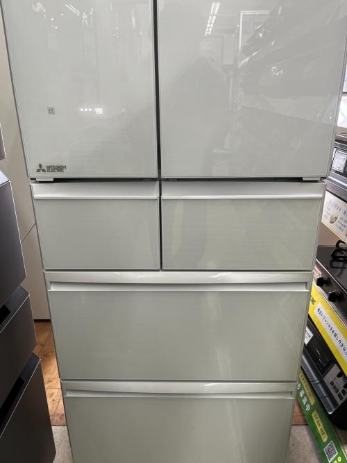 MITSUBISHI (ミツビシ) 6ドア冷蔵庫 MR-GW52TJ-W 2023年製 動作確認済み 517L