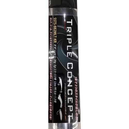 Abu Garcia (アブガルシア) ロッド(釣竿) SStyle TRIPLEC SSTS-882MLT-KR
