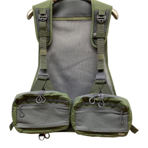 Abu Garcia (アブガルシア) フィッシングベスト メンズ SIZE Free オリーブ