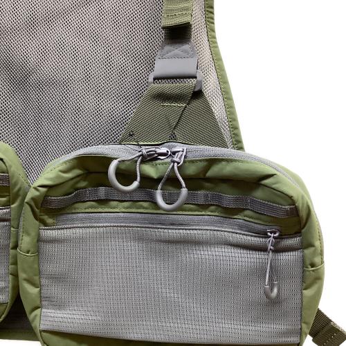 Abu Garcia (アブガルシア) フィッシングベスト メンズ SIZE Free オリーブ