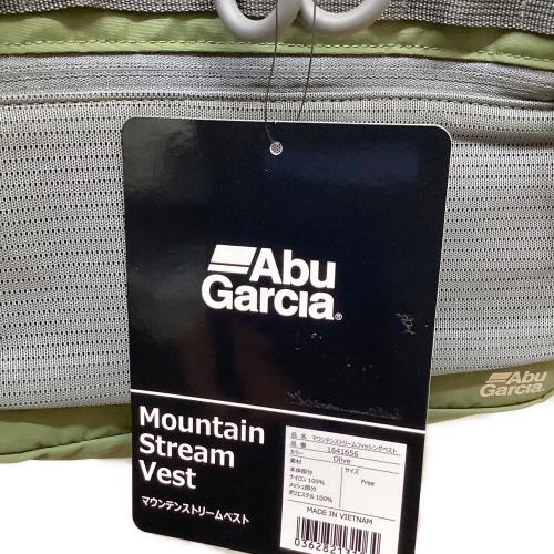 Abu Garcia (アブガルシア) フィッシングベスト メンズ SIZE Free オリーブ