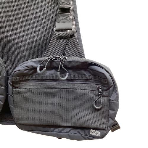 Abu Garcia (アブガルシア) フィッシングベスト メンズ SIZE Free ブラック