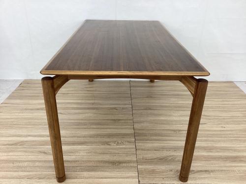 朝日木材加工 (アサヒモクザイカコウ) ダイニングテーブル ブラウン DT30205Q 木製 EDDA