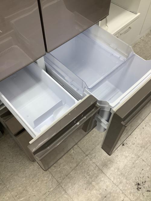 SHARP (シャープ) 6ドア冷蔵庫 自氷付 フレンチドア SJ-X504H-T 2021年製 502L クリーニング済