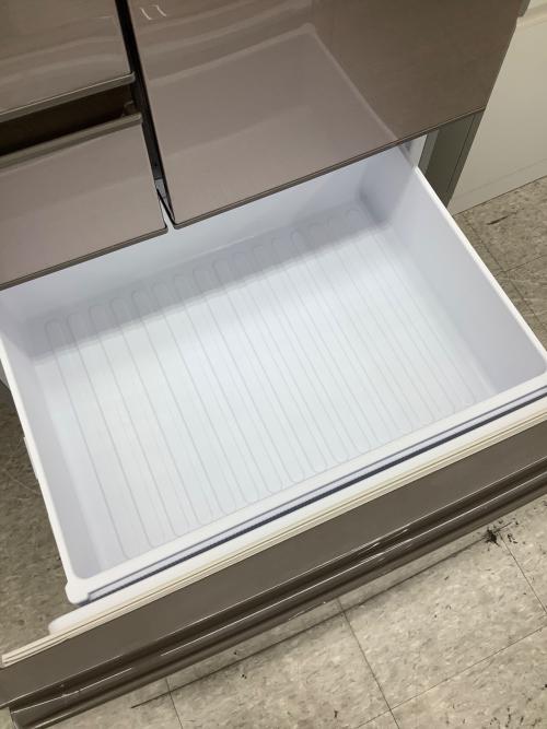 SHARP (シャープ) 6ドア冷蔵庫 自氷付 フレンチドア SJ-X504H-T 2021年製 502L クリーニング済