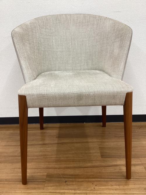 arflex (アルフレックス) ダイニングチェアー FLUTE ライトグレー