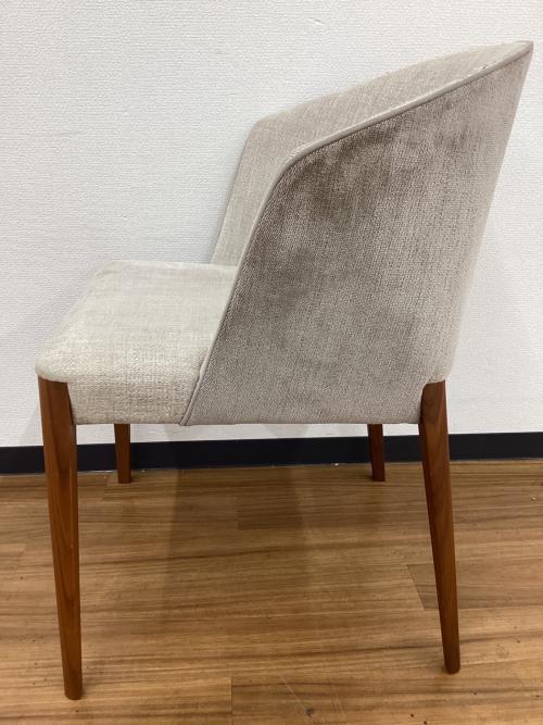 arflex (アルフレックス) ダイニングチェアー FLUTE ライトグレー