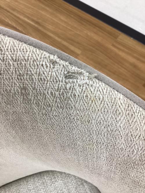 arflex (アルフレックス) ダイニングチェアー FLUTE ライトグレー