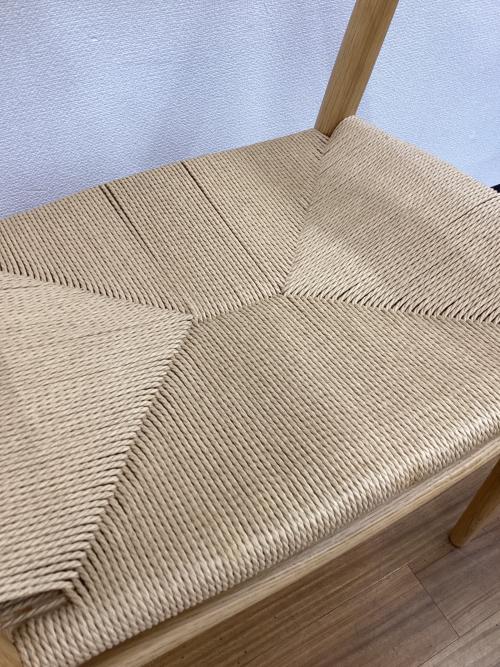 無印良品 (ムジルシリョウヒン) ペーパーコードチェア ナチュラル
