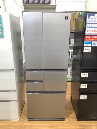 SHARP (シャープ) 6ドア冷蔵庫 SJ-X508K-S 2023年製 502L