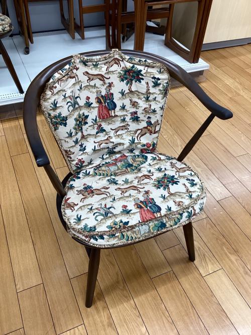 ercol (アーコール) イス ブラウン シール無 451 スモーカーズチェア