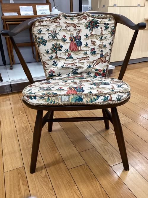 ercol (アーコール) イス ブラウン シール無 451 スモーカーズチェア