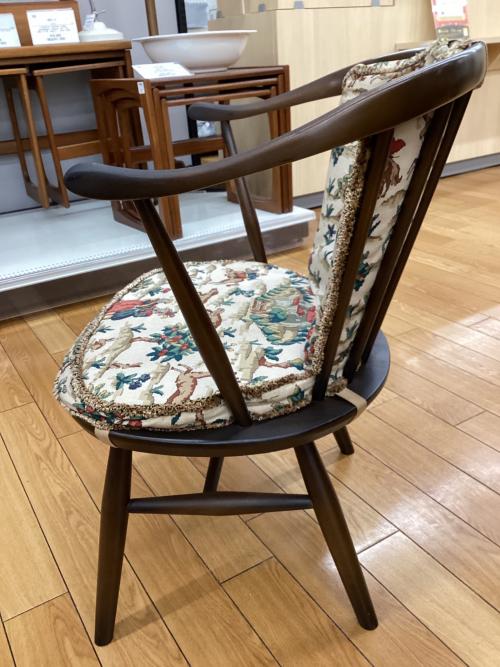 ercol (アーコール) イス ブラウン シール無 451 スモーカーズチェア