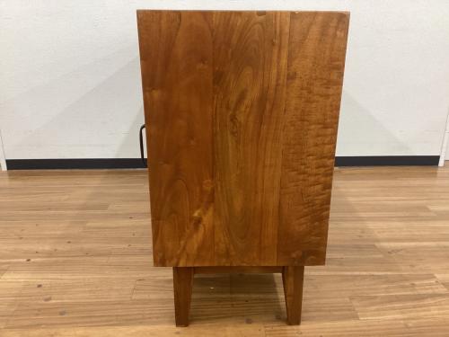 サイドボード ブラウン アジアンビンテージデザイン チーク無垢材