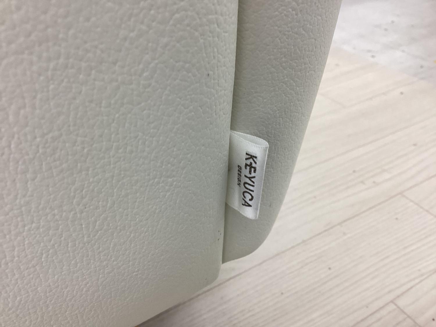 KEYUCA (ケユカ) カウチソファー ホワイト 河淳株式会社/KAWAJUN 3人