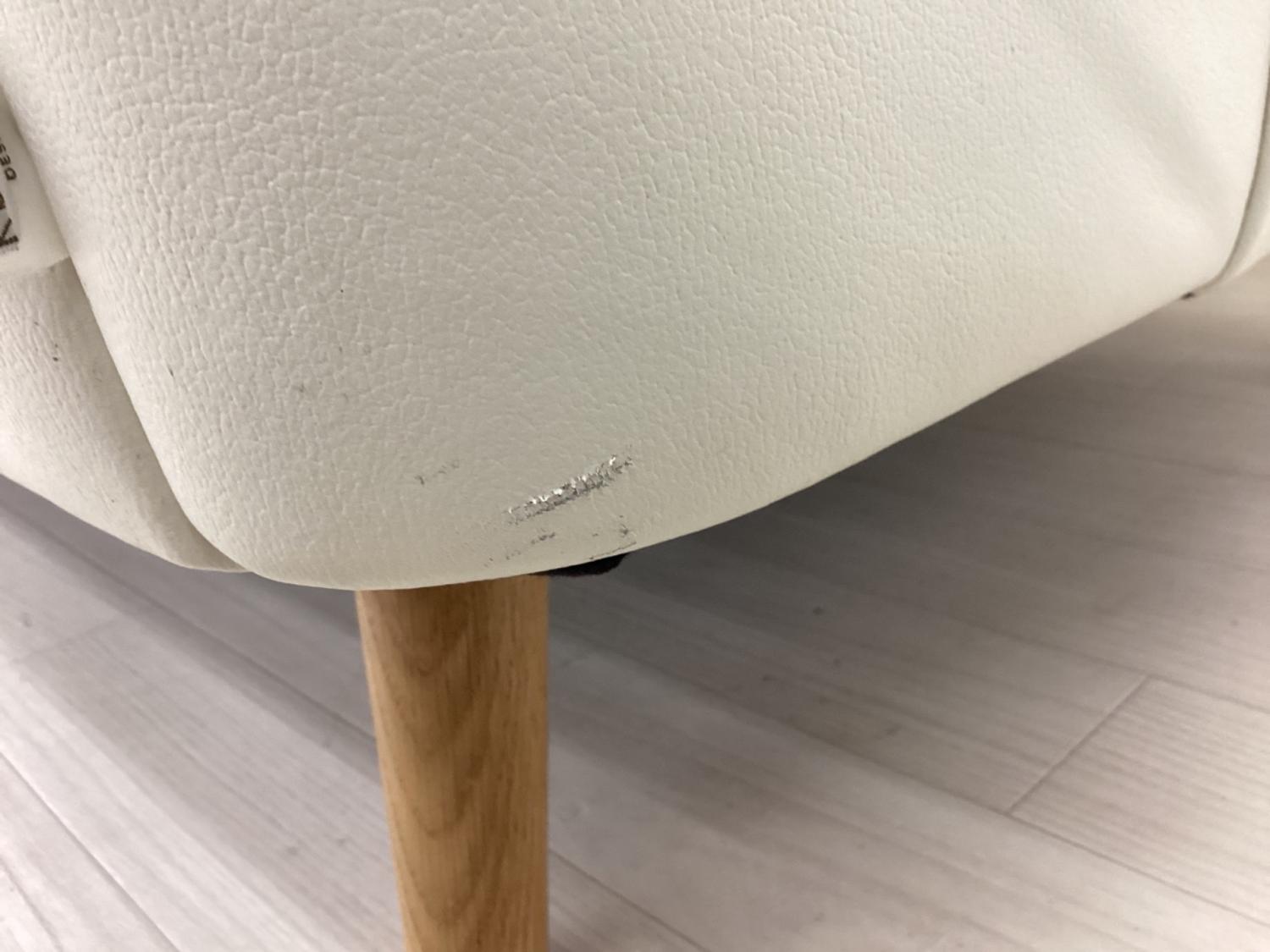 KEYUCA (ケユカ) カウチソファー ホワイト 河淳株式会社/KAWAJUN 3人