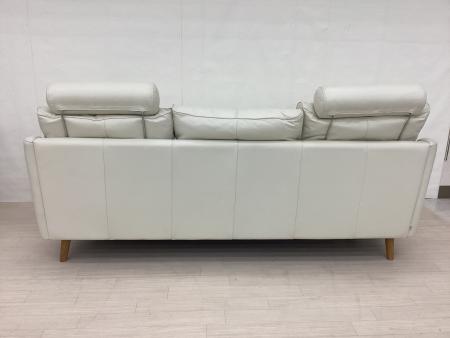 KEYUCA (ケユカ) カウチソファー ホワイト 河淳株式会社/KAWAJUN 3人