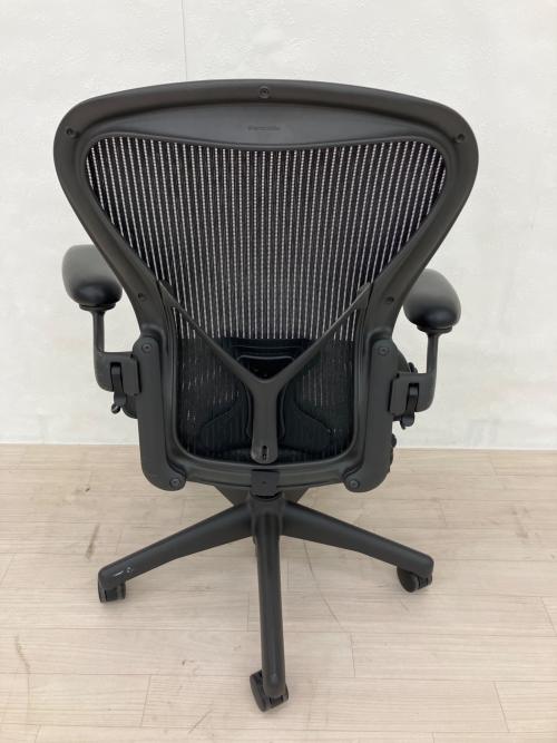 Herman Miller (ハーマンミラー) アーロンチェア ポスチャーフィット Bsize フル装備 グラファイトベース クラシックモデル AE123AWB