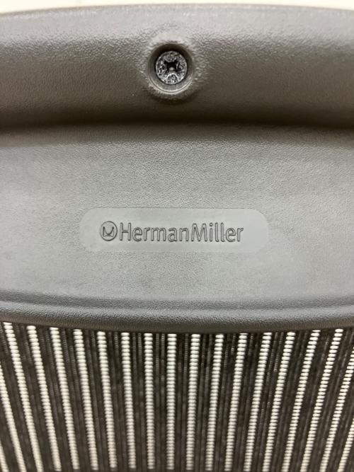 Herman Miller (ハーマンミラー) アーロンチェア ポスチャーフィット Bsize フル装備 グラファイトベース クラシックモデル AE123AWB