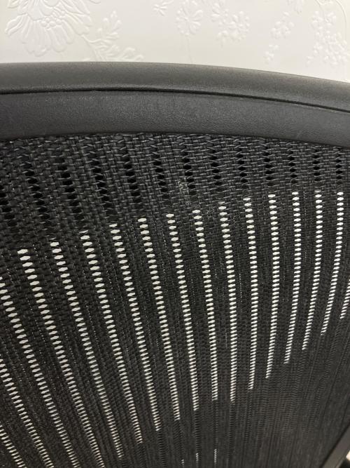 Herman Miller (ハーマンミラー) アーロンチェア ポスチャーフィット Bsize フル装備 グラファイトベース クラシックモデル AE123AWB