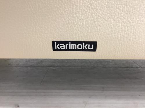 karimoku (カリモク) 2人掛けソファー WT4112K325 アイボリー