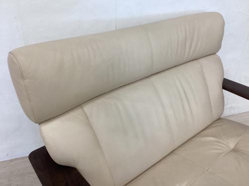 karimoku (カリモク) 2人掛けソファー WT4112K325 アイボリー