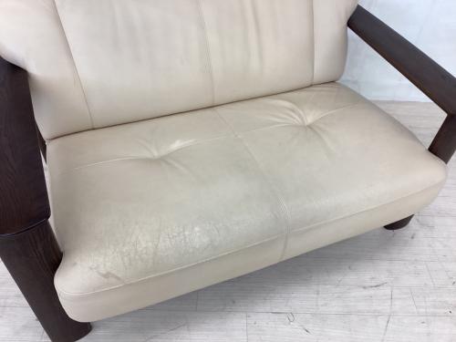 karimoku (カリモク) 2人掛けソファー WT4112K325 アイボリー