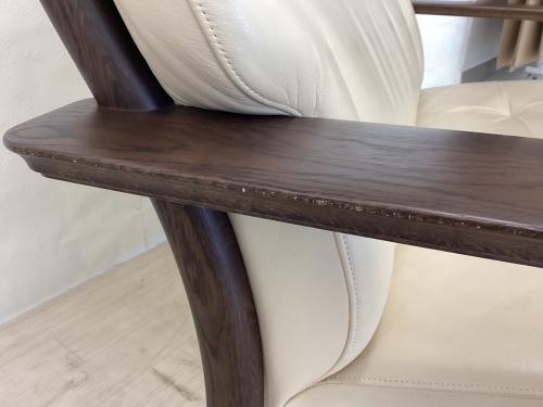 karimoku (カリモク) 2人掛けソファー WT4112K325 アイボリー