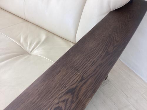 karimoku (カリモク) 2人掛けソファー WT4112K325 アイボリー