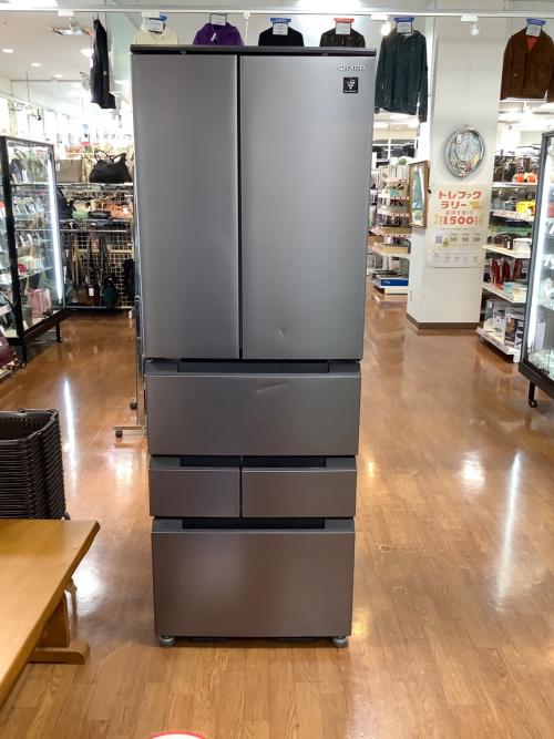 SHARP (シャープ) 6ドア冷蔵庫 SJ-MF46M-H 2024年製 457L 清掃【未実施】
