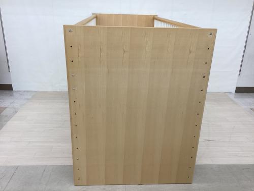 ACTUS (アクタス) キッズベッド ホワイト×ナチュラル マットレスセット ロフト式 メープル材・バーチ材 TEMPO 幅:約92.5㎝