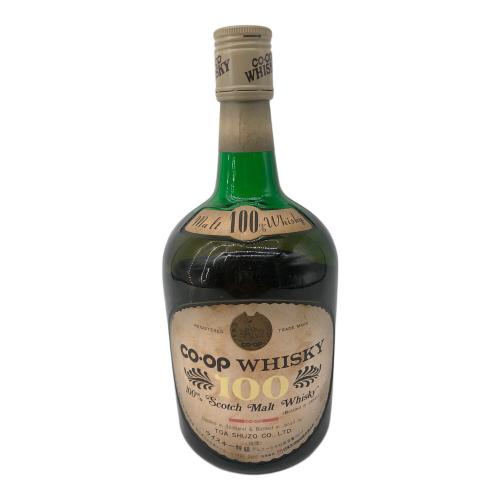 コープウイスキー100 ジャパニーズスコッチウィスキー 760ml 【特級】 未開封