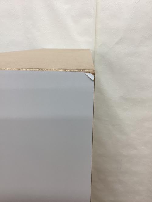 レンジボード ブラウン ミラノ モイス加工 幅:約100㎝