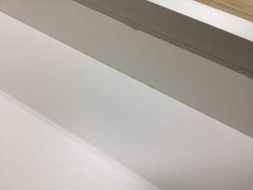 三友ファニチャー (サントモファニチャー) キッチンカウンター ホワイト プレーン 幅:約150㎝