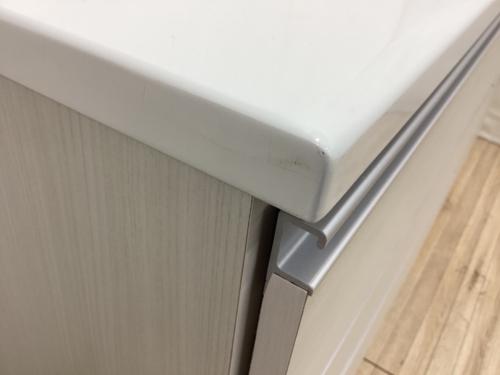 三友ファニチャー (サントモファニチャー) キッチンカウンター ホワイト プレーン 幅:約150㎝