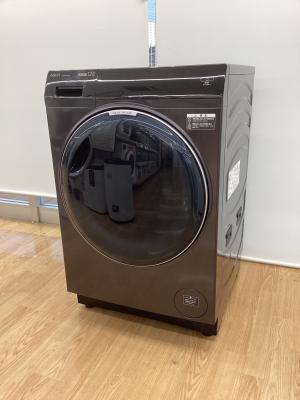AQUA (アクア) ドラム式洗濯乾燥機 12.0kg AQW-DX12P-R(K) 2024年製 リファビッシュ品 クリーニング済 50Hz／60Hz