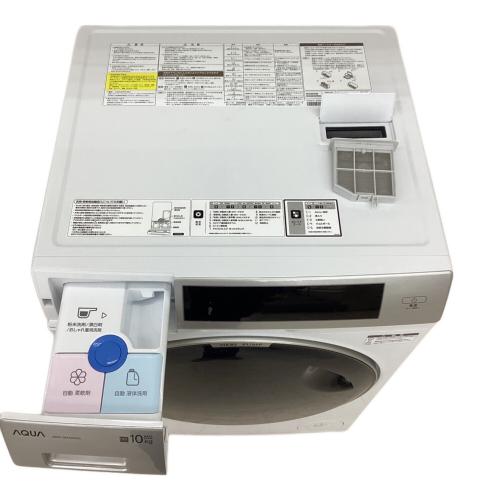 AQUA (アクア) ドラム式洗濯乾燥機 AQW-DM10R-L(W) 2024年製