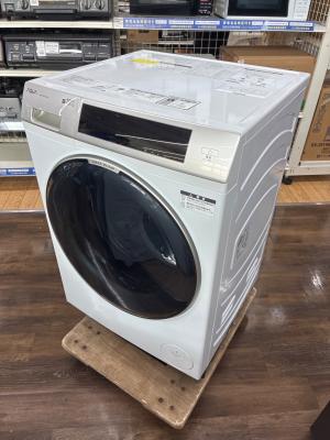 AQUA (アクア) ドラム式洗濯乾燥機 10.0kg 5.0kg AQW-DM10R-L(W) 2025年製 リファビッシュ品 クリーニング済 50Hz／60Hz