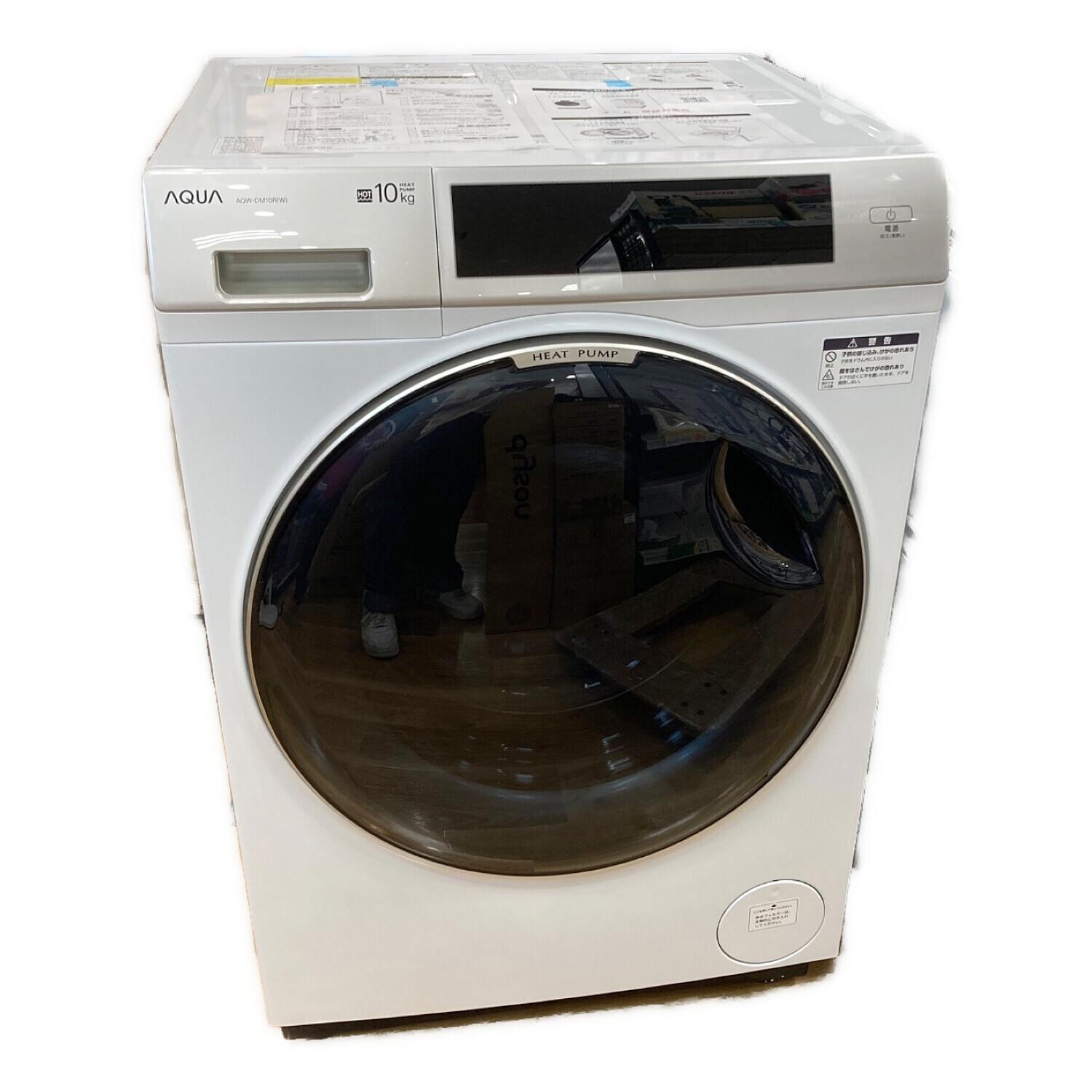 9/21迄！【5年保証付き】AQUA ドラム式洗濯機 10Kg AQUA (アクア) ドラム式洗濯乾燥機 10.0kg 5.0kg AQW-DM10R-L(W