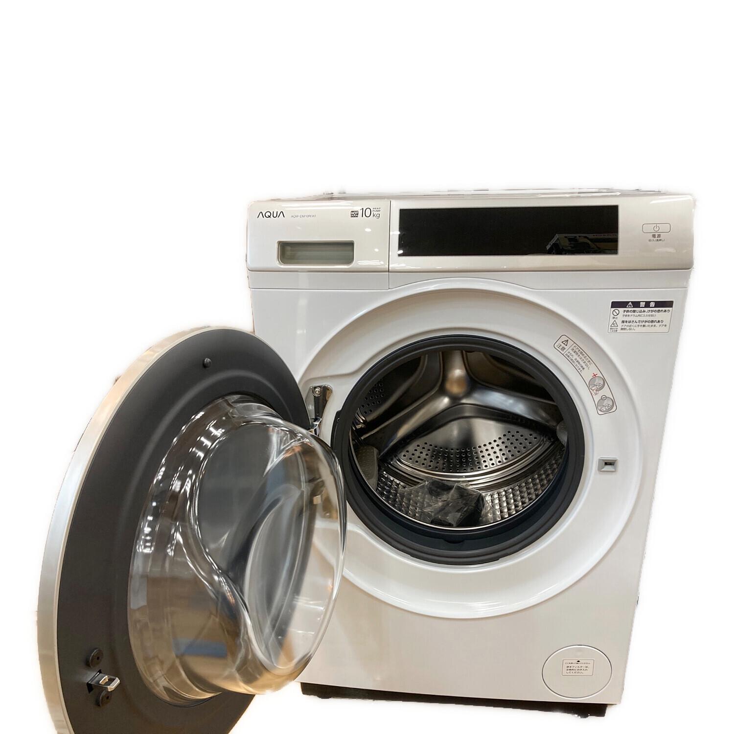 2024年製 AQUA アクア ドラム式洗濯機 10kg AQW-D10P-R AQW-D10P-L | 容量：洗濯・脱水 10kg / 乾燥 5kg / 水量約48L