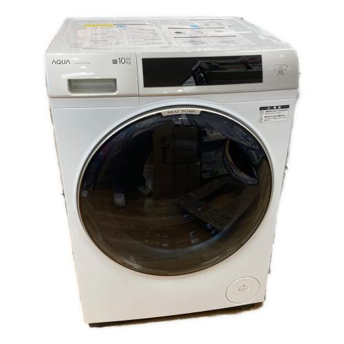 AQUA (アクア) ドラム式洗濯乾燥機 10.0kg 5.0kg AQW-DM10R-L(W) 2024年製 リファビッシュ品 クリーニング済 50Hz／60Hz