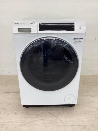 AQUA (アクア) ドラム式洗濯乾燥機 AQW-DM10R-L(W) 2025年製 洗剤ケース欠け有